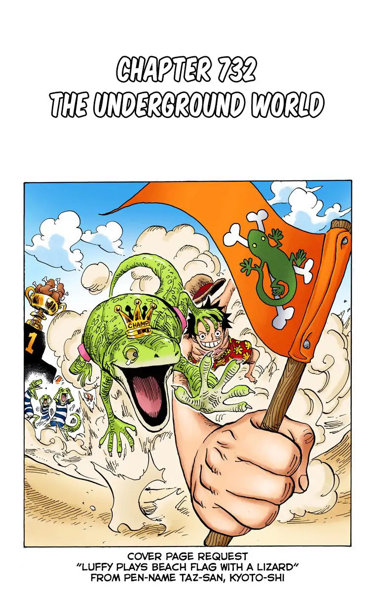 One Piece Digital Colored Chapter 732 image 07